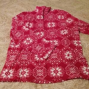 NWOT Land's End Nordic Microfleece pullover